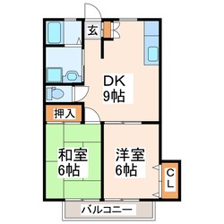 アーバン松橋の物件間取画像